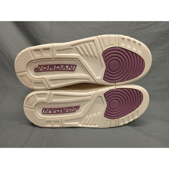 Jordan Spizike Low (PS) Girls Sneakers White Brown Crimson Size1.5Y NEW WITH BOX - Picture 11 of 11